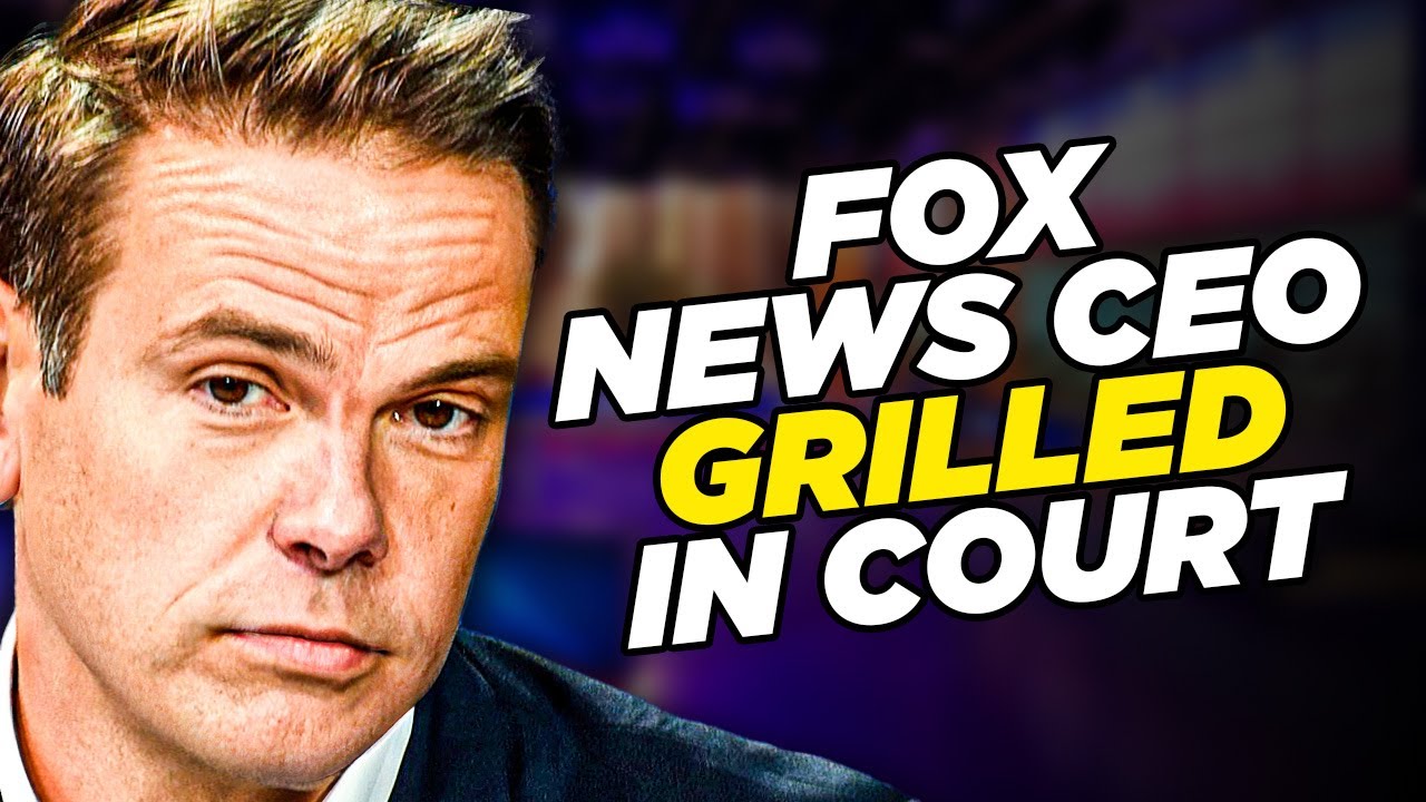 Fox News CEO Faces Tough Questions In Defamation Suit Depositions Today