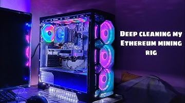 How to clean your mining rig