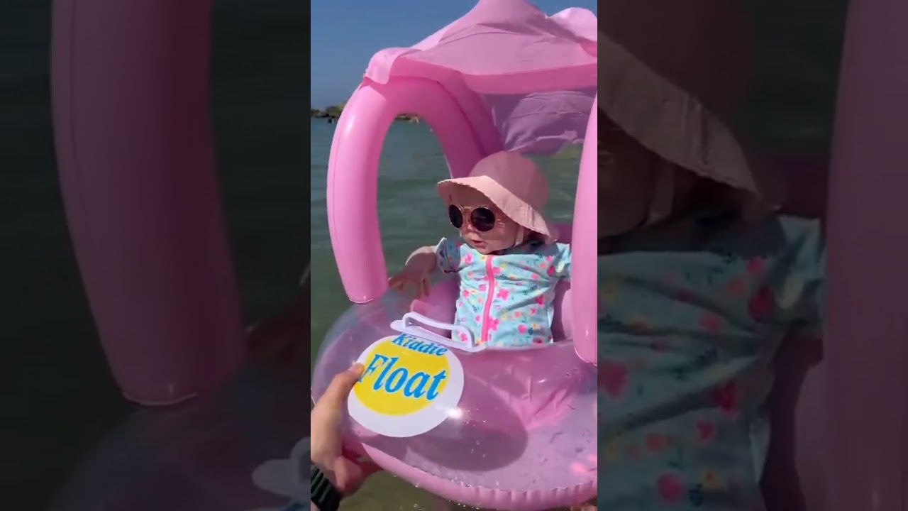 Tatil modunu bu bebekten öğrenecek çok şeyimiz var! 😎 #shorts #tbt