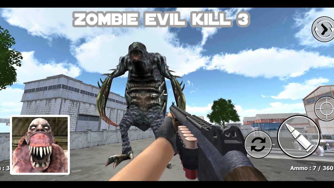 Zombie Evil Kill 3 | old version zombie Monsters | level 6-11