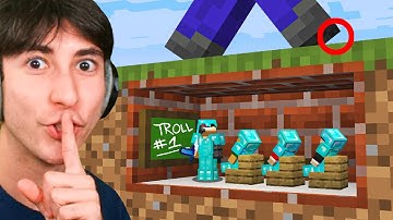 I Built a Secret Tiny School in Minecraft