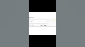 Calculate the age automatically