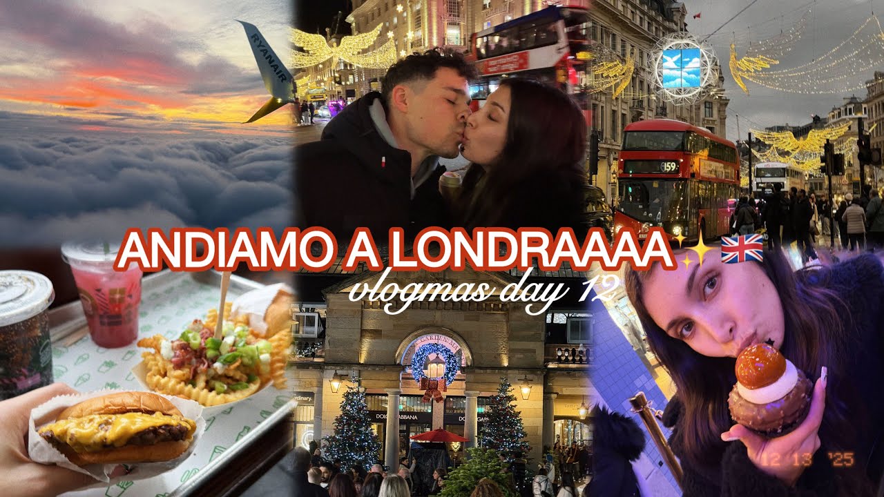 FINALMENTE IL VERO SPIRITO NATALIZIO..🎄✨🇬🇧 #vlogmas DAY12 | MelissaTani 