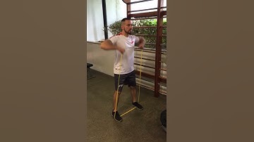 Remada alta elástico