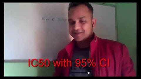 IC50 with 95% CI using GraphPad Prism!!2 minutes only!!!!