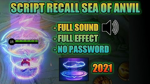 SCRIPT RECALL SEA OF ANVIL WITH SOUND❗ SCRIPT RECALL TAS TAS FULL SOUND ❗ NEW UPDATE ❗NO PASSWORD