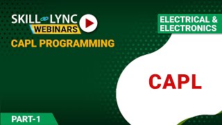 CAPL Programming (Part - 1) | Electrical Workshop