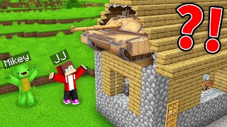 How Mikey and JJ Found a Hidden Tank in Minecraft (Maizen)