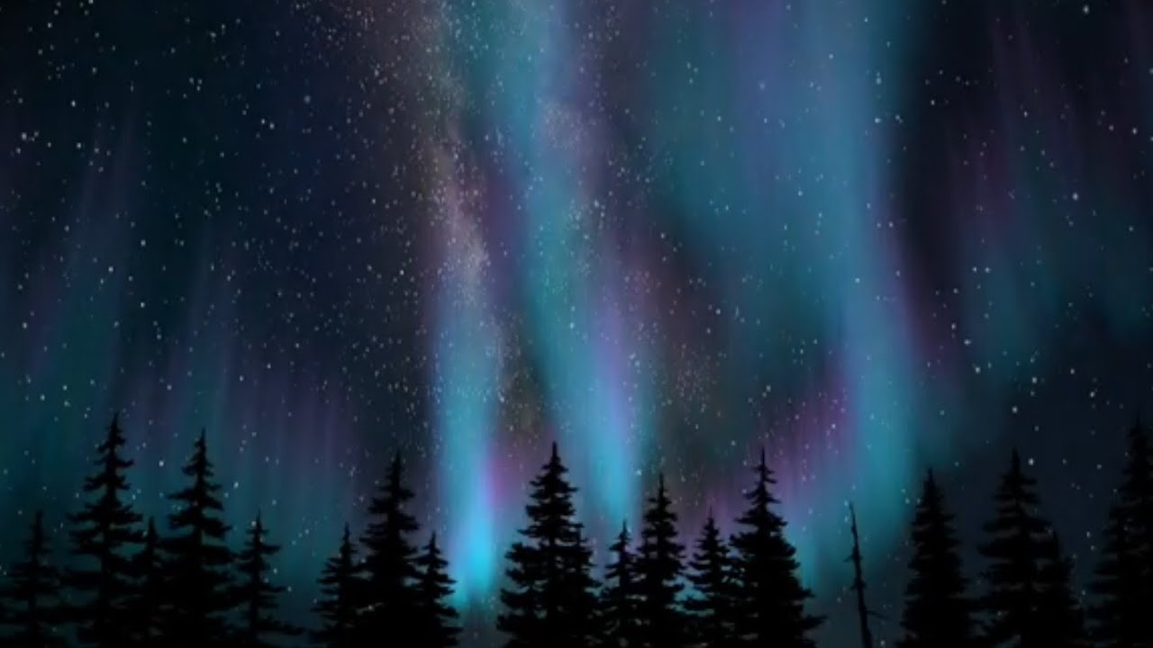 Northern Lights Aurora Live Wallpaper Free And Paid Version Youtube