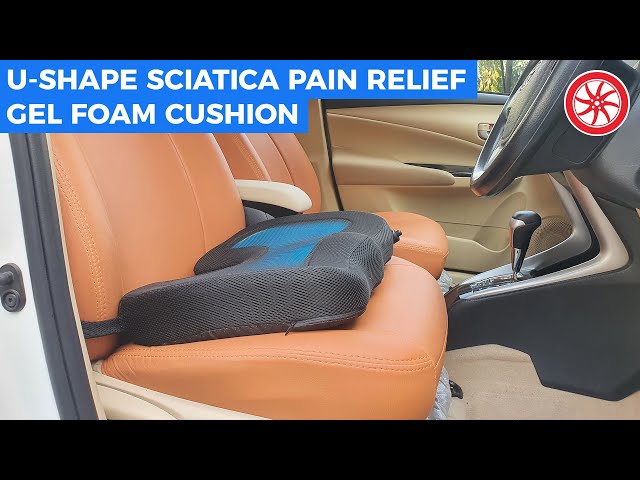 U-Shape Sciatica Pain Relieve Gel Foam Seat Cushion