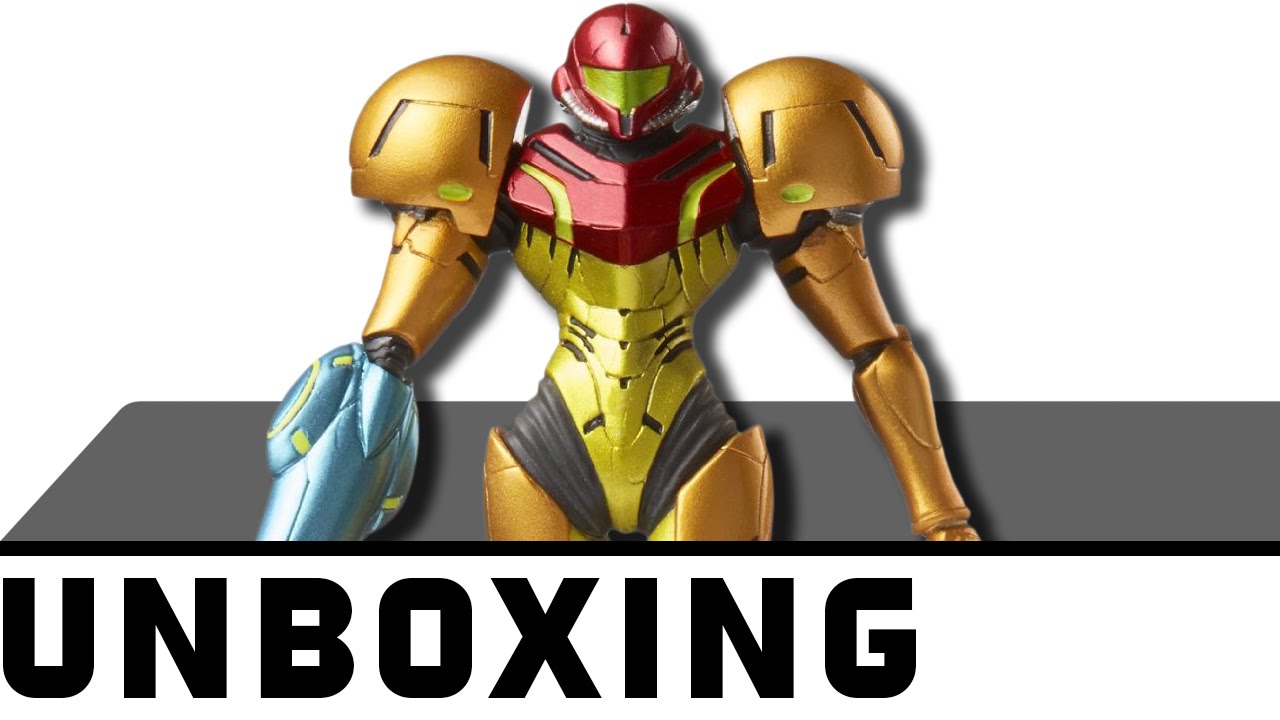 Samus Aran Nintendo Amiibo Unboxing - Toy Pizza