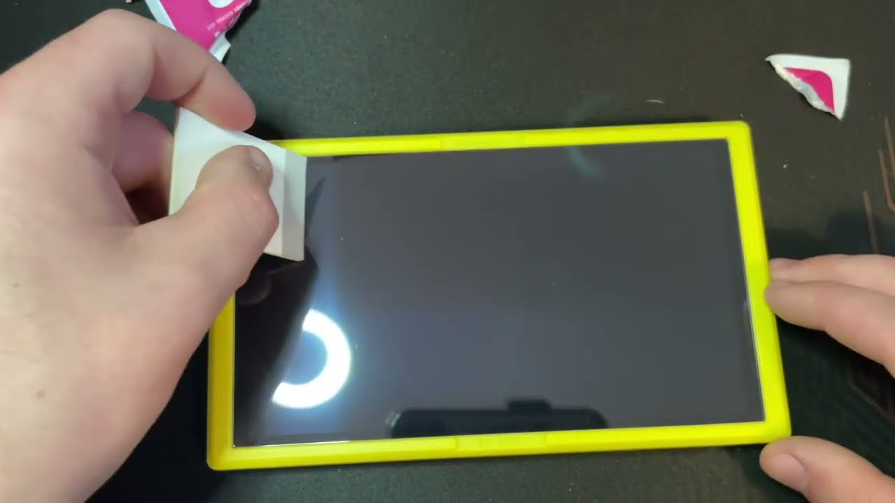 Comment poser un film/écran de protection sur Nintendo Switch OLED / Switch 2