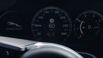 Jaguar XF 2018 | Traffic Sign Recognition with Adaptive Speed Limiter