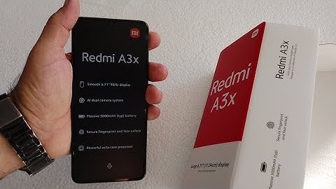 Unboxing Xiaomi Redmi A3X, review, test camera, price, fiche technique