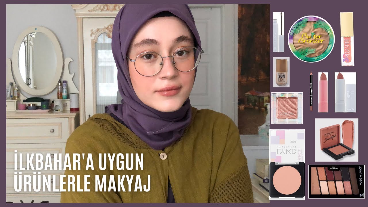 İlkbahara uygun ürünlerle makyaj, ürün önerileri | Şeftali tonlu baharlık makyaj