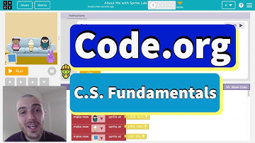 Code.org Course F Lesson 7 About Me with Sprite Lab Answer Explained | E Lesson 7| Express Lesson 25