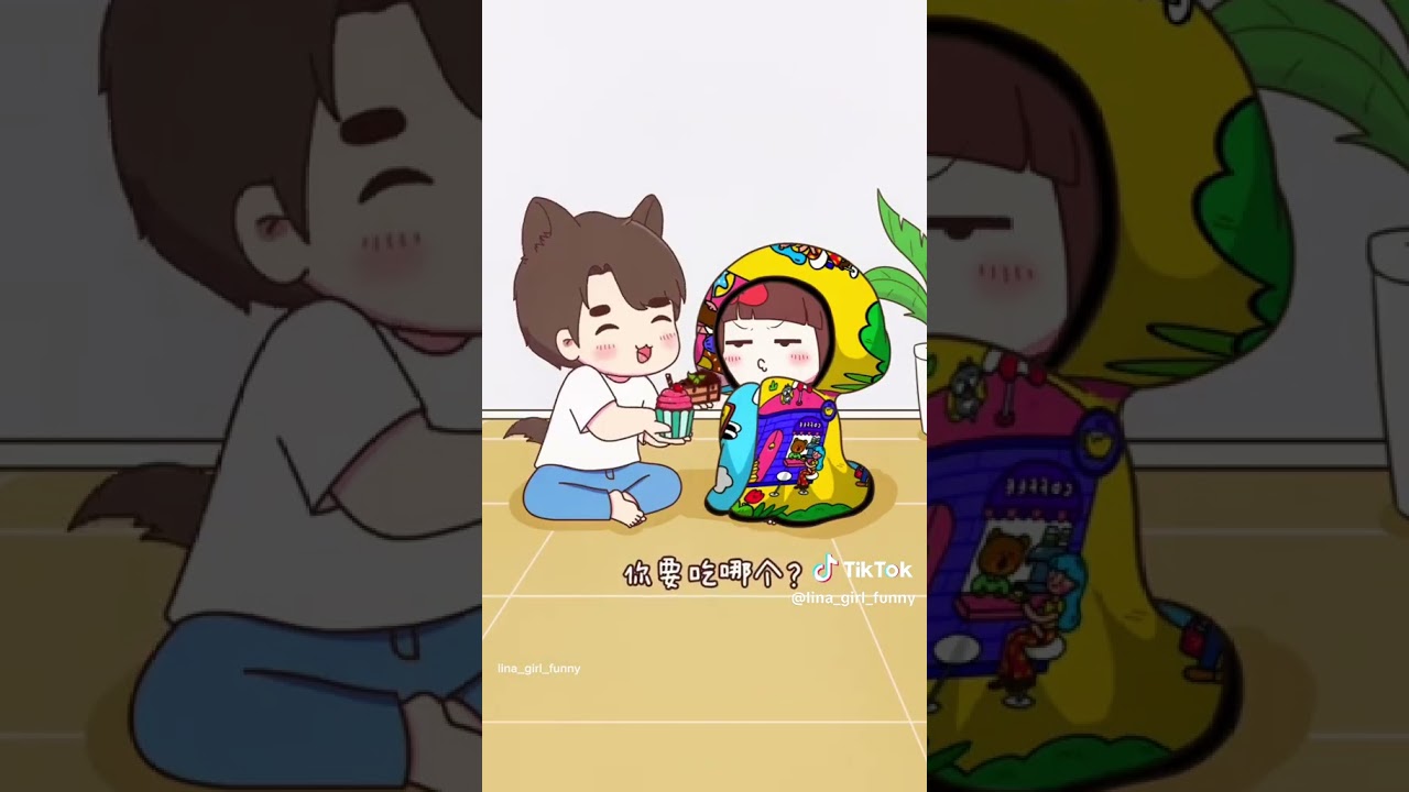 ⁣Big tits teen Thai ladyboy tranny blowjob before getting her anal fucked