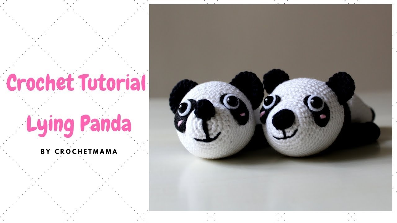 Hello Kitty Panda Amigurumi Crochet Kit