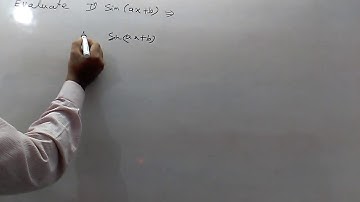 B.Sc.I Nth Differentiation of sin (ax+b)