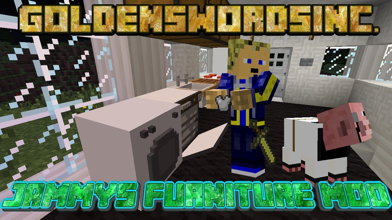 Minecraft Jammy Furniture Mod Reveiw 1 6 4 Can You Handle The