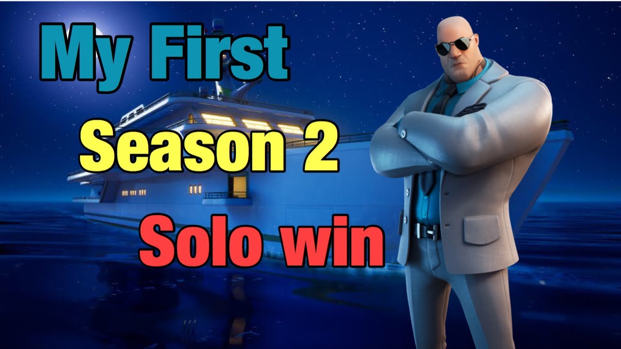My first season 2 solo win | Fortnite - YouTube