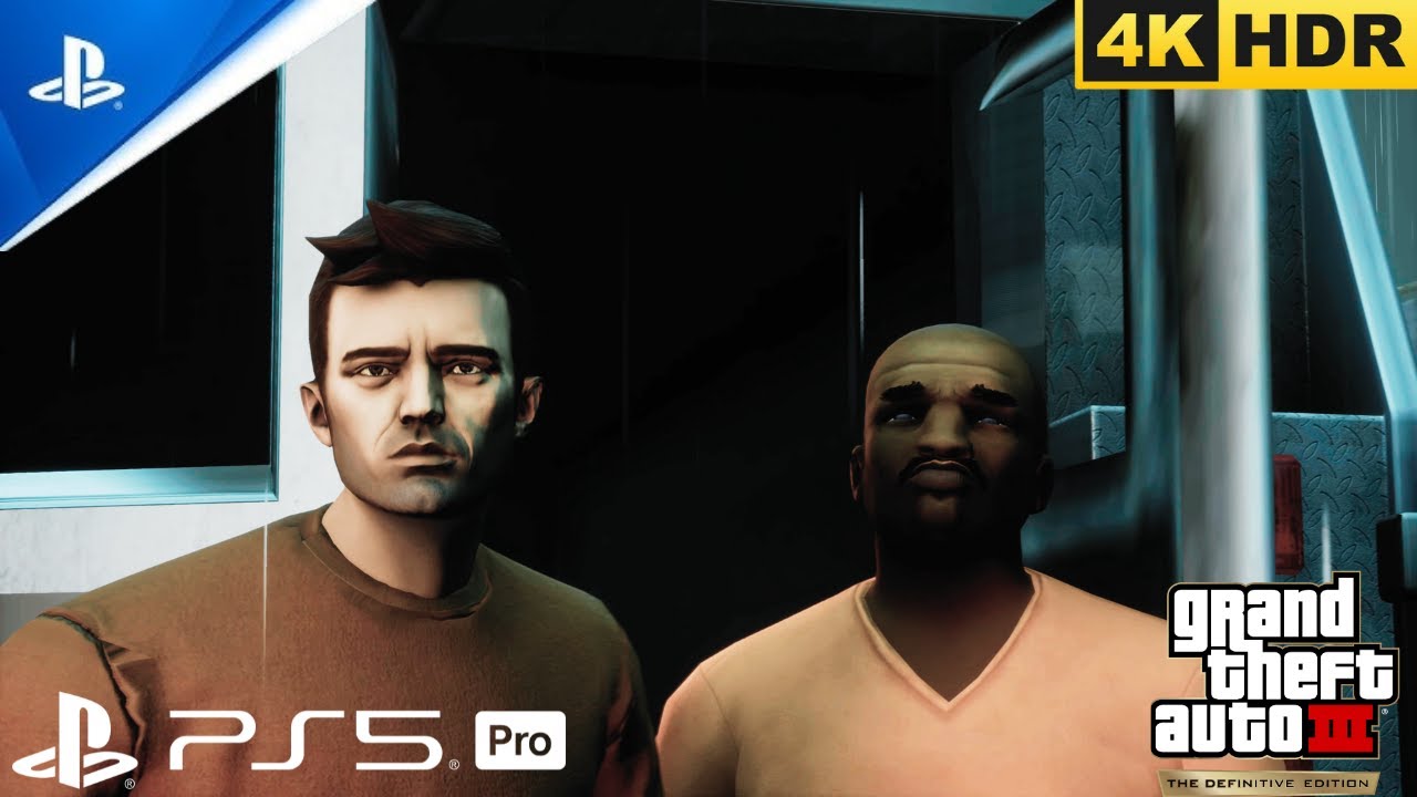 (PS5 Pro) | GTA 3 Definitive Edition | 1. Give Me Liberty & Luigi's Girls | [4KHDR]  Gameplay