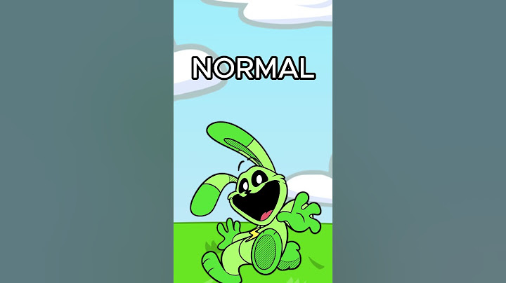 Every Form of Hoppy Hopscotch! - Smiling Critters 4k Meme | #shorts #animation