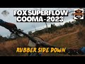 Fox super flow  cooma 2023  mt gladstone  rubber side down  rocky trail entertainment