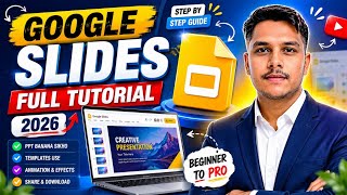 Google Slides Full Tutorial 2026 || Google Slides का पूरा ट्यूटोरियल 2026 || #googleslides #slides