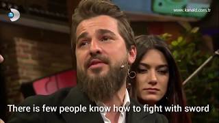 Ertugrul Ghazi's funny story's about series (Engin Altan Düzyatan) with English subtitles