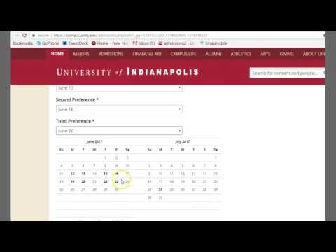 UIndy Tuition and Housing Deposits Tutorial