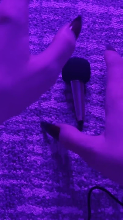 Slow Textured #scratchingasmr with XL Nails