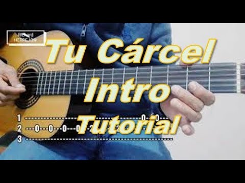 Como tocar la Intro de Tu Cárcel en guitarra con Tablatura ( Corregida).  Estilo Enanitos Verdes - YouTube