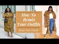 How To Shop Your Closet & Remix Your Outfits To Consume Less | Shop Your Closet Ep. #1