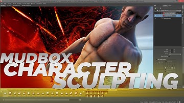 MUDBOX 2015 BODY SCULPTING tutorial - Bodybuilder character