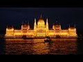 Budapest by night:  Buda Castle, Parliament & Chain Bridge