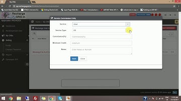 How To Add Recharge Commission in Rechargegrid - http://www.RechargeGRID.in