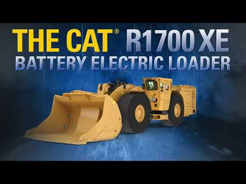 The Cat® R1700 XE battery electric LHD