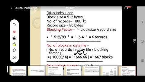 DBMD MOD3 LECT 13 Univ qstns of indexing problem