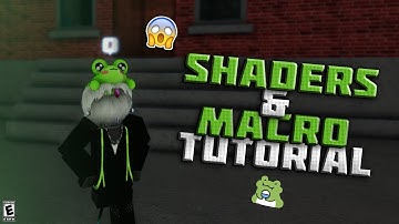 🔱 BEST SHADERS & MACRO SETTINGS FOR DAHOOD 🔱 (LINKS IN DESC)