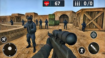 Commando Battle Arena - Offline Shooting Games - Android GamePlay 