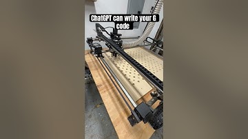 ChatGPT can write your G code for your MPCNC. #cnc #chatgpt #gcode #diy #craft #fyp #shorts #rc ￼