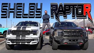 Which Super Truck Is Better? 2025 Ford Raptor R Vs Shelby F-150 Off-Road