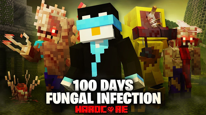 I Survived 100 Days in a Fungal Apocalypse in Minecraft Hardcore!