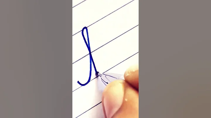 How to write 'hs' for beginners #calligraphy #handwriting #shortfeed #shortvideo #trending #shorts