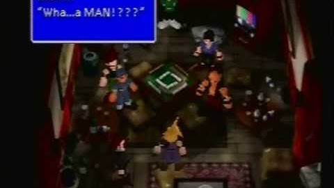 FF7 Custom Music Playthrough Cloud Cross Dressing Part 5