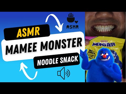 MAMEE MONSTER NOODLE SNACK ASMR Shorts Asmr