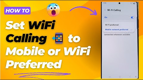 📶 How to Set WiFi Calling 📲 to Mobile or WiFi Preferred on Galaxy S25/S25+/Ultra