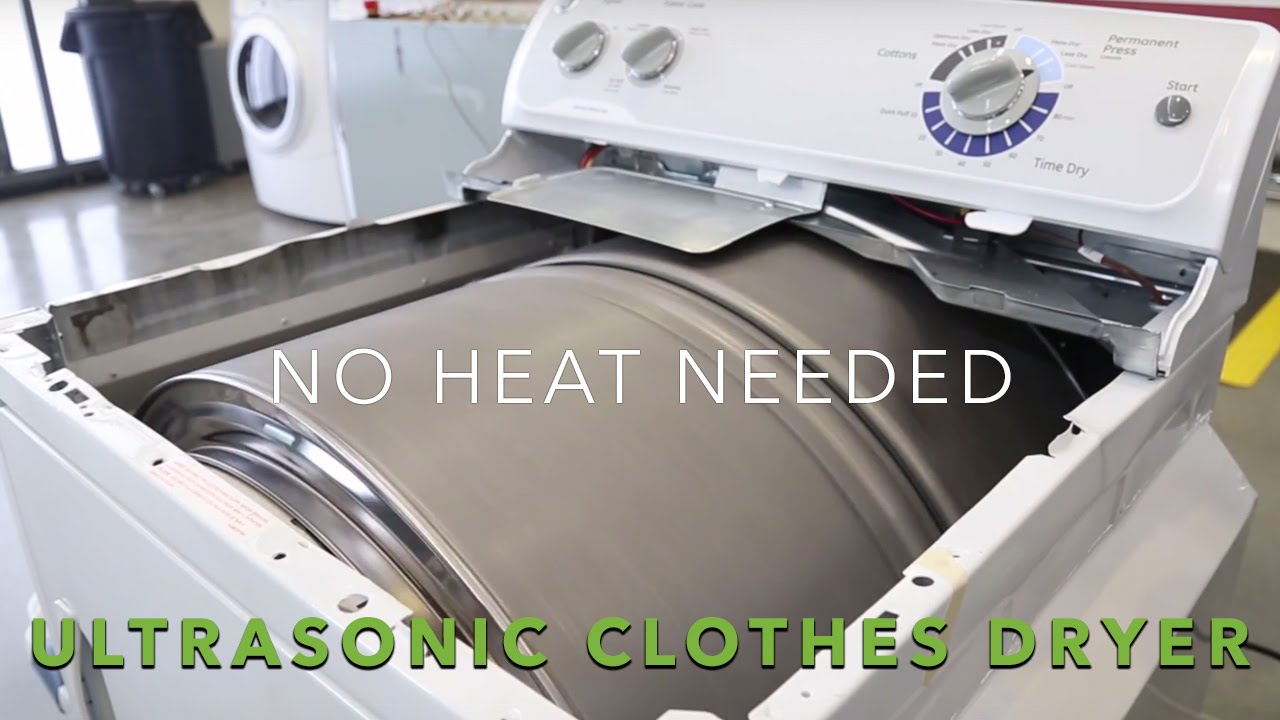 Ultrasonic Clothes Dryer- No Heat Needed