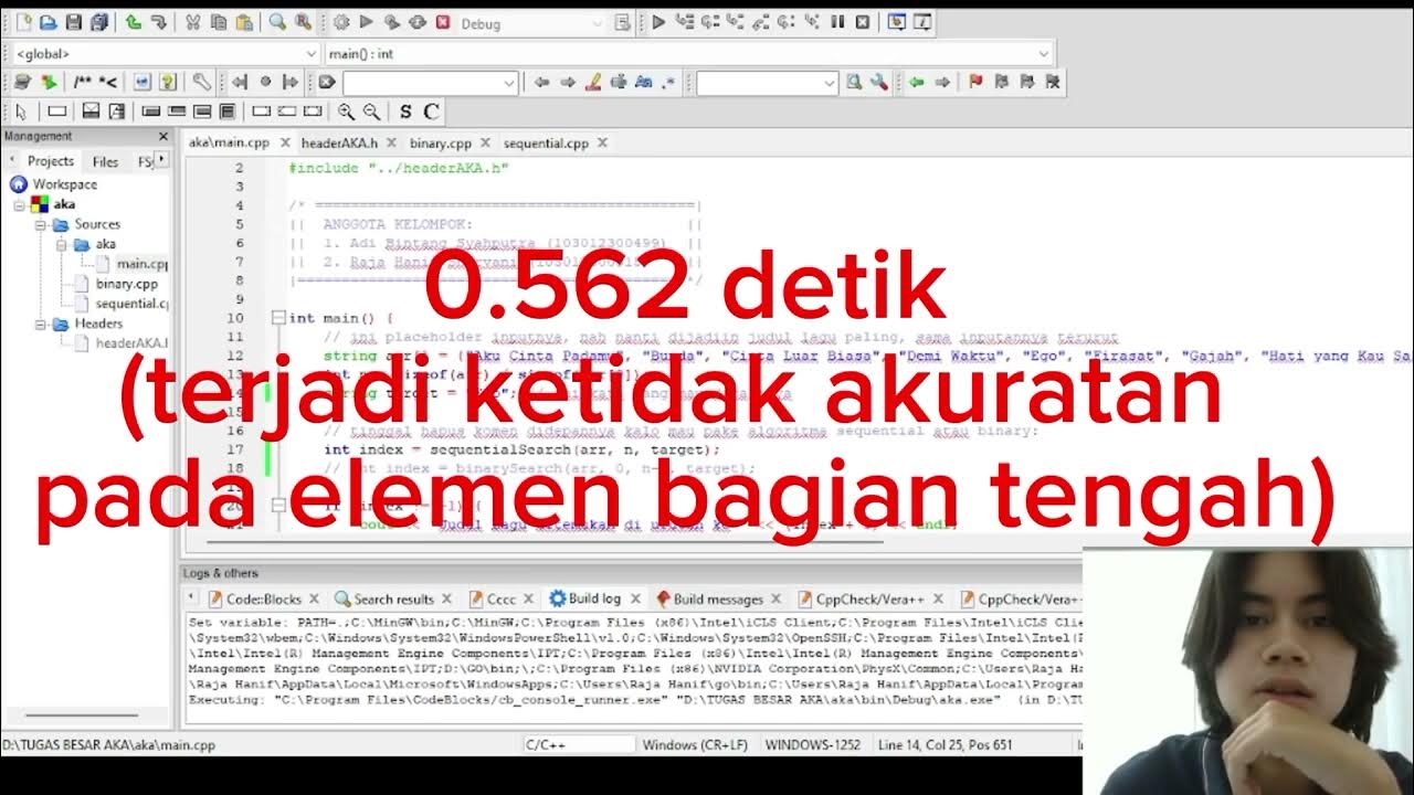 ANALISIS KOMPLEKSITAS ALGORITMA SEQUENTIAL SEARCH DAN BINARY SEARCH ...